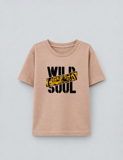 Футболка Овер тілесна Wild soul
