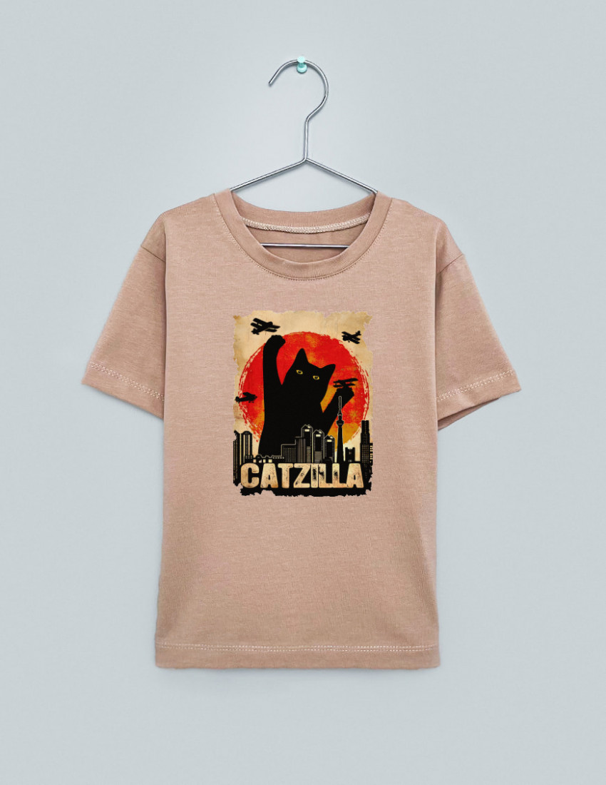 Футболка Овер тілесна Catzilla Футболка Овер тілесна Catzilla