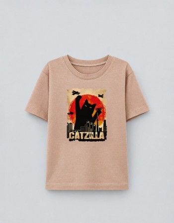 Футболка Овер тілесна Catzilla