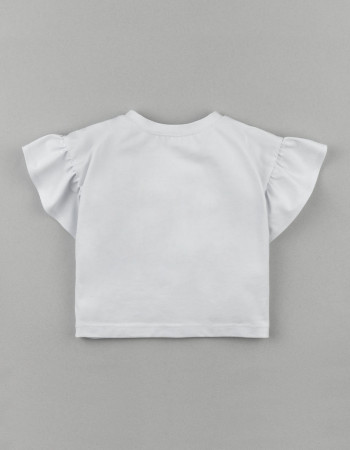 Футболка Фоксі біла Good vibes only