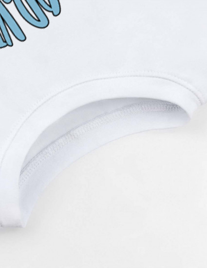 Футболка Фоксі біла Тризуб Квіти України Футболка Фоксі біла Тризуб Квіти України