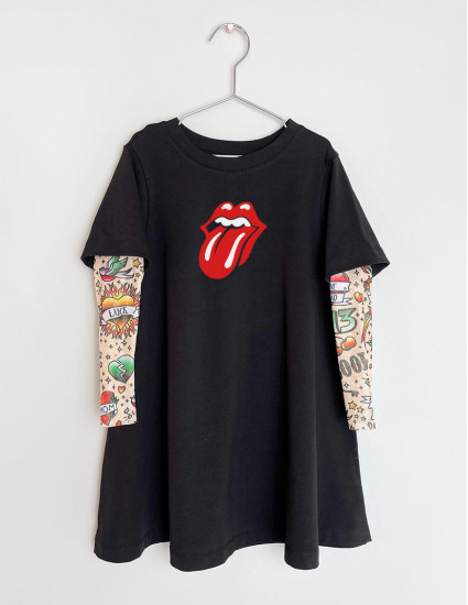 Сукня Дрейк Tattoo style Kiss