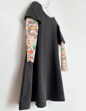 Сукня Дрейк Tattoo style Kiss Сукня Дрейк Tattoo style Kiss