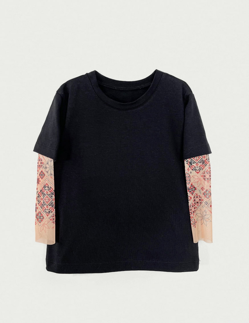 Футболка з тату-рукавами Дрейк Українські мотиви