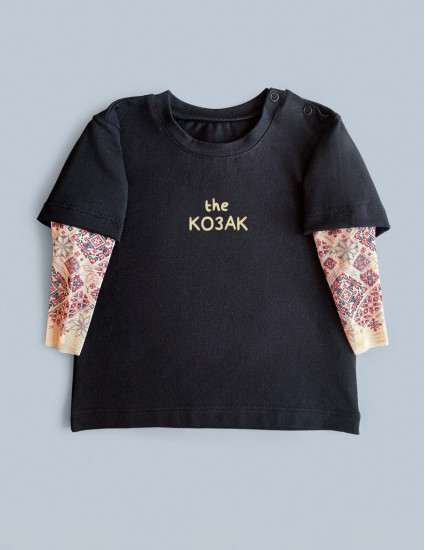 Футболка з тату-рукавами Дрейк Українські мотиви The козак