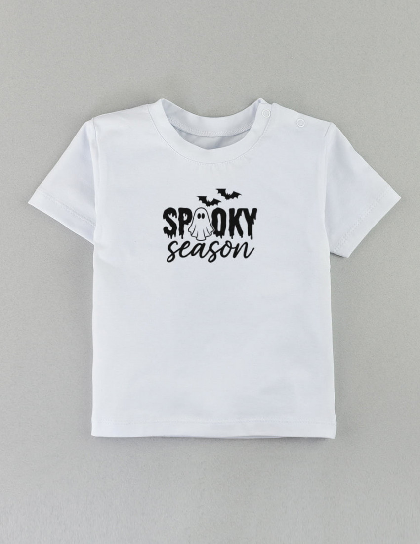 Футболка Овер біла Spooky Season Футболка Овер біла Spooky Season