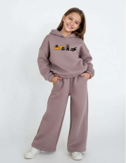 Костюм Ларсон какао Пухнасті бешкетники