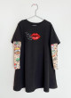 Сукня Дрейк Tattoo style Bat Kiss Сукня Дрейк Tattoo style Bat Kiss