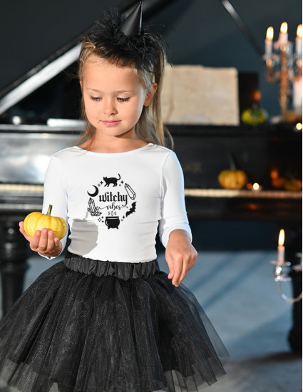 Лонгслів Герда білий Witchy Vibes