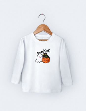 Лонгслив Лінк білий Boo Friends