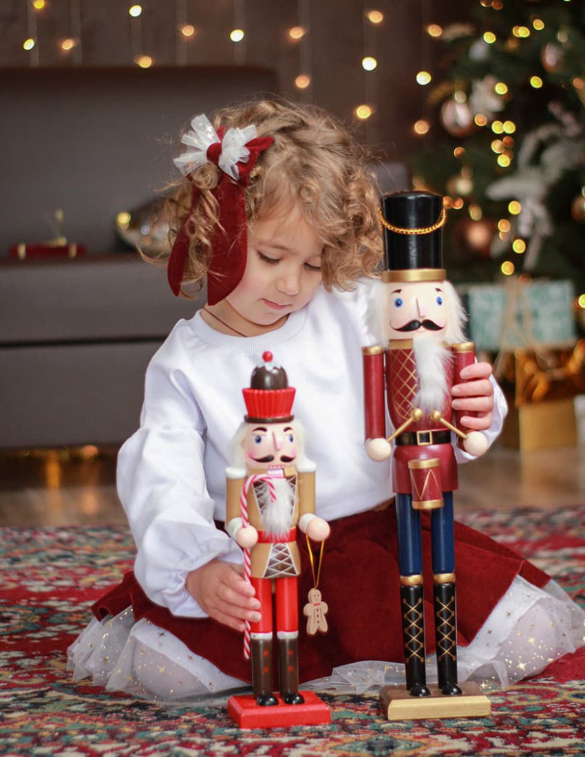 Спідниця Меррі бордова з білим