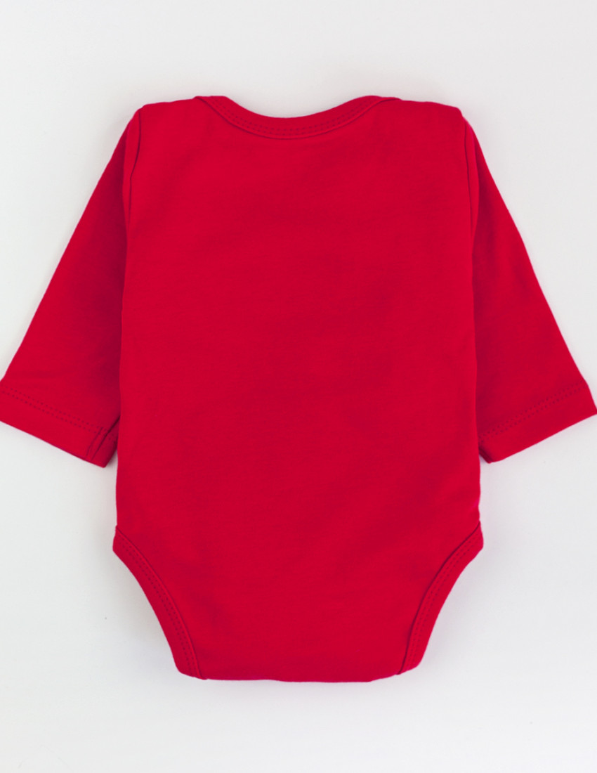 Боді червоний Merry Christmas