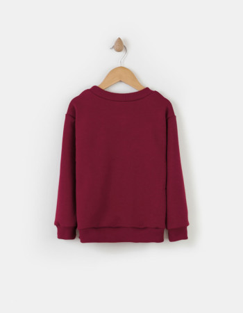 Світшот Джоуї бордовий Stay Cozy