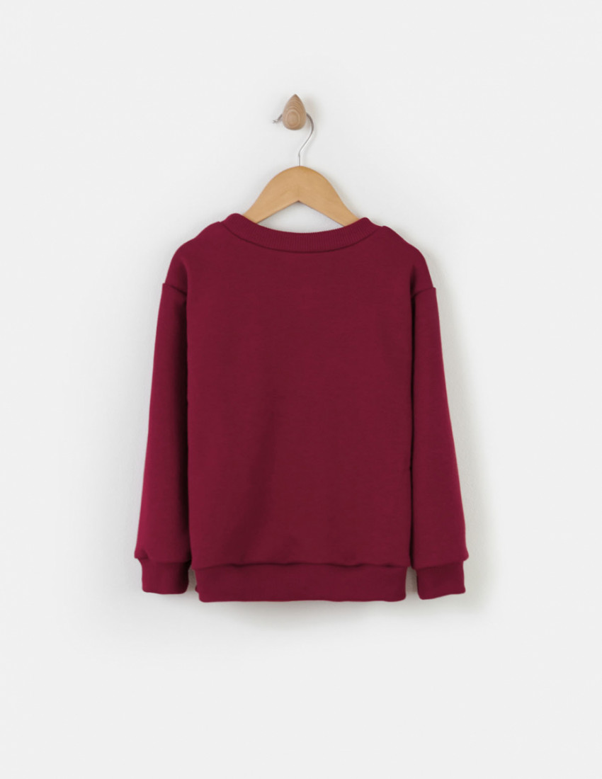 Світшот Джоуї бордовий Stay Cozy