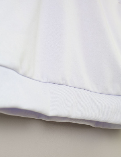 Світшот Джоуї білий з начосом Snow