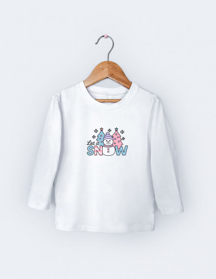 Лонгслив Лінк білий Snow