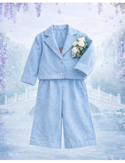 Костюм Скарлет блакитний