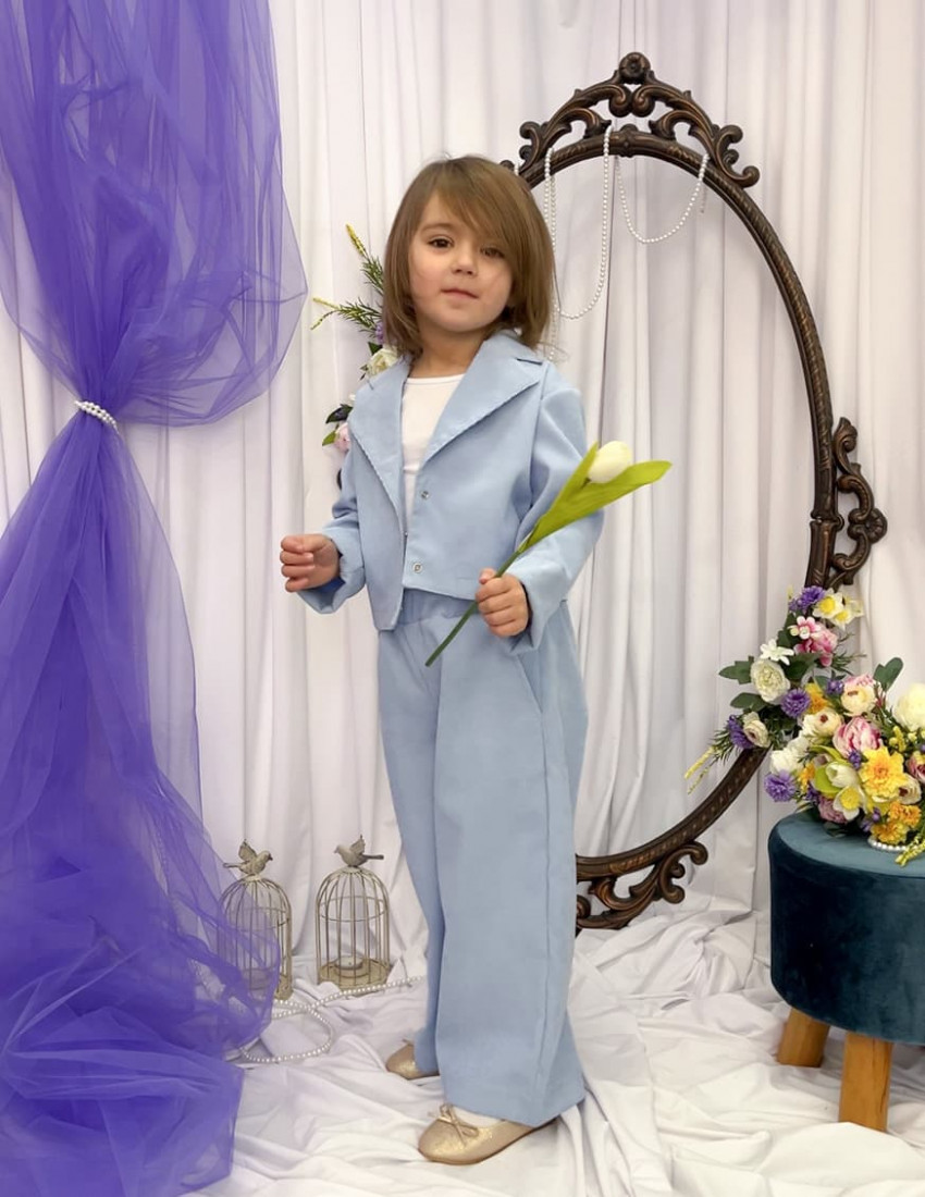 Костюм Скарлет блакитний