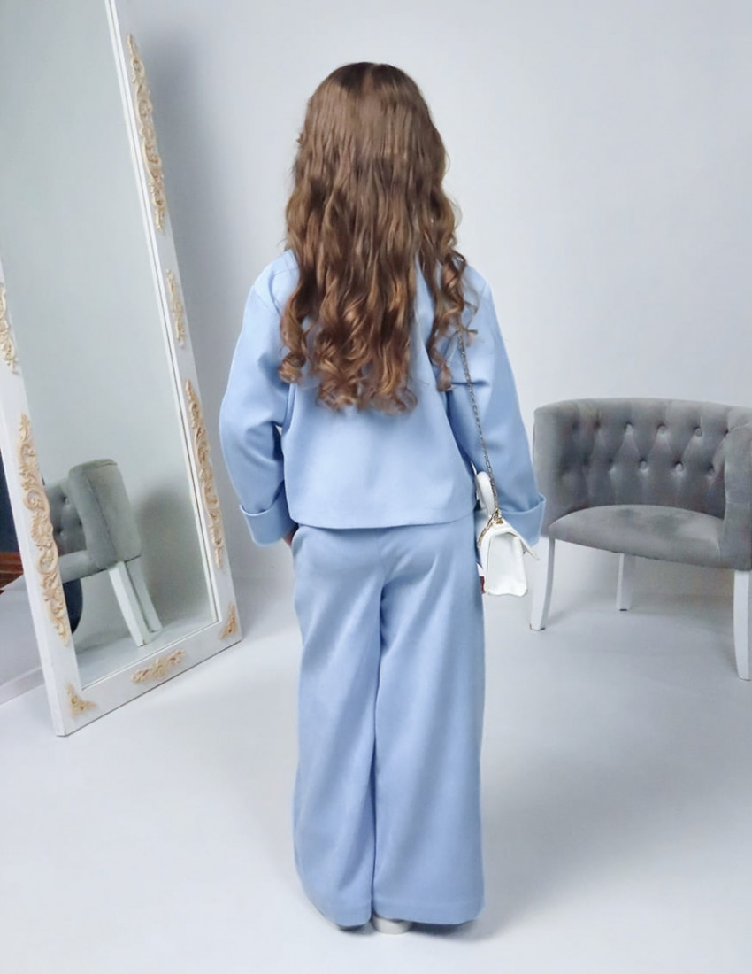 Костюм Скарлет блакитний