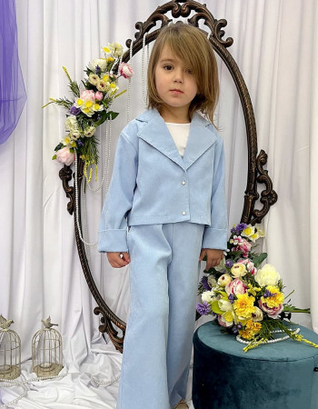 Костюм Скарлет блакитний