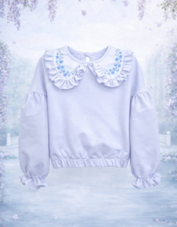 Світшот Блум білий