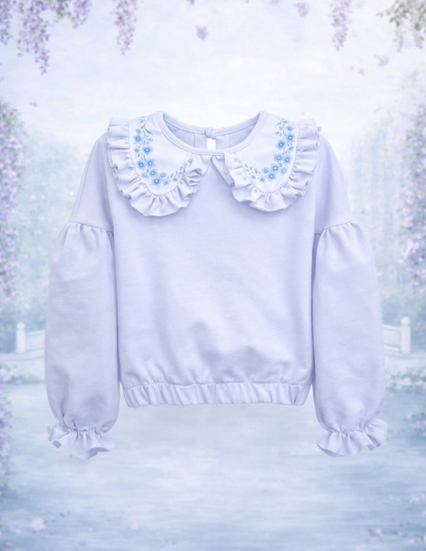 Світшот Блум білий