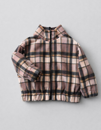 Картата фліска Френлі рожева з чорним