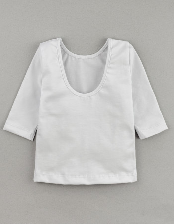 Лонгслів Герда білий Діамант сезону