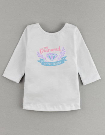 Лонгслів Герда білий The Diamond Of The Season