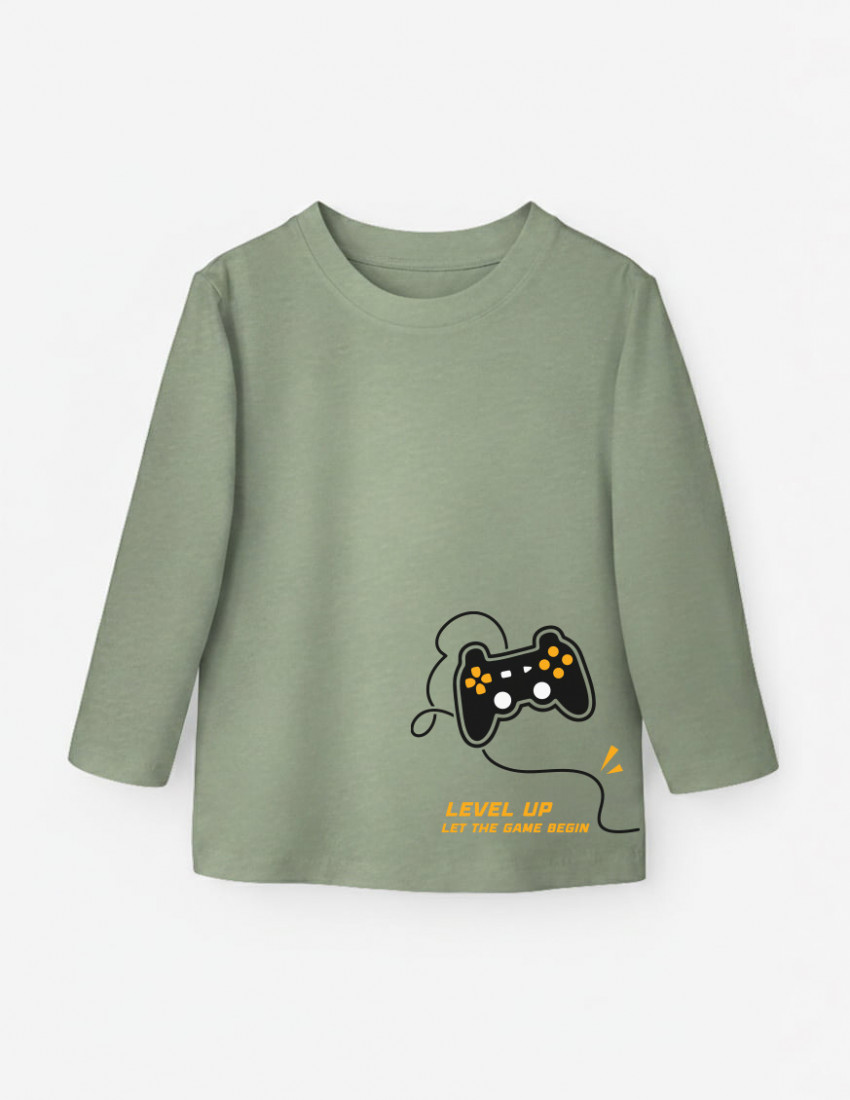 Лонгслів Лінк оливка Level Up