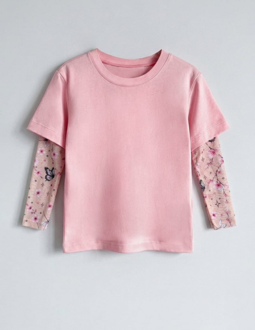 Футболка Дрейк з тату-рукавами Сакура