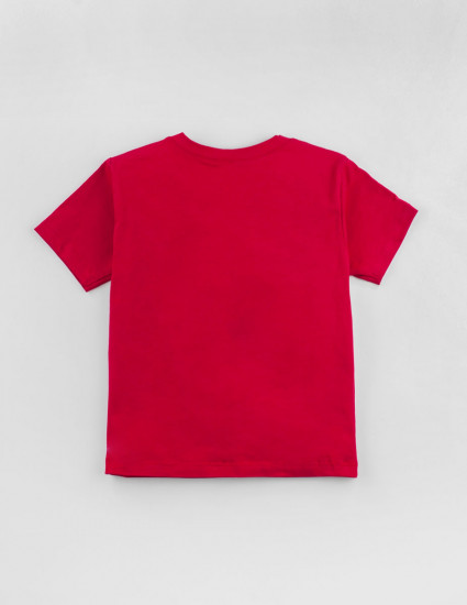 Футболка Овер червона Admin домашнього хаосу