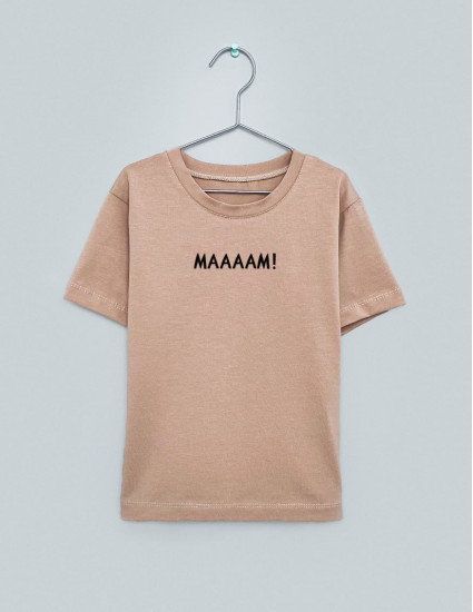 Футболка Овер тілесна Маааам