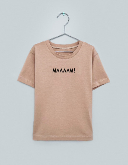 Футболка Овер тілесна Маааам