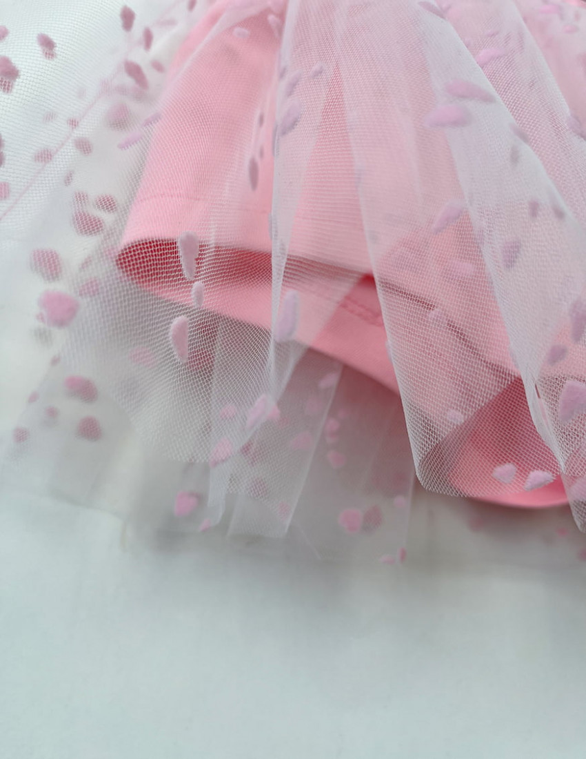 Шорти-спідниця Bloom рожеві