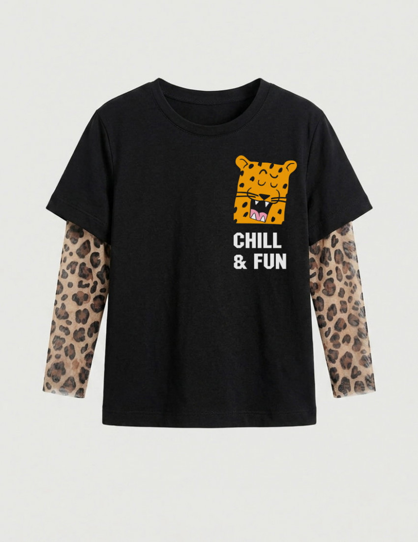 Футболка Дрейк з тату-рукавами Wild Chill&Fun