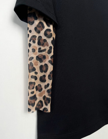 Футболка Дрейк з тату-рукавами Wild Тризуб