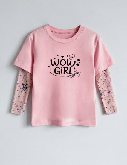 Футболка Дрейк з тату-рукавами Сакура Wow Girl