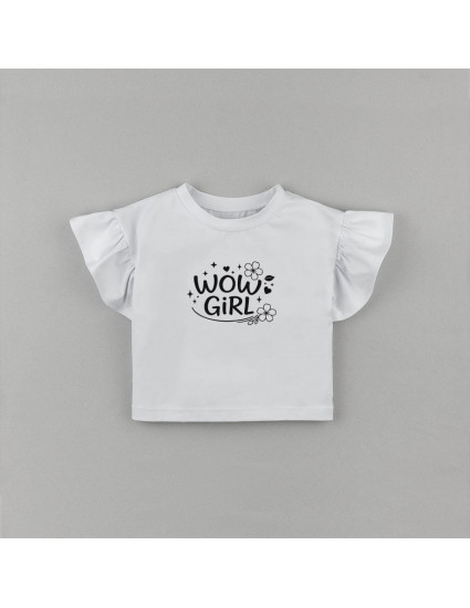 Футболка Фоксі біла Wow Girl