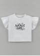 Футболка Фоксі біла Wow Girl