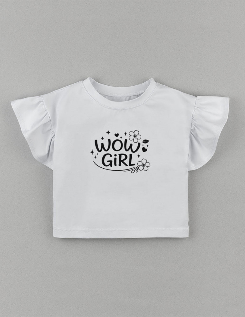 Футболка Фоксі біла Wow Girl