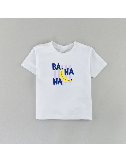 Футболка Овер біла Banana