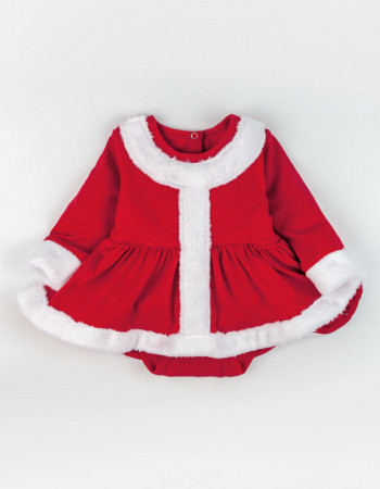 Боді Santa Baby червоний