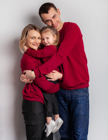 Світшот Джойс жіночий бордовий