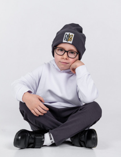 Шапка Шейд тризуб графітова Шапка Шейд тризуб графітова