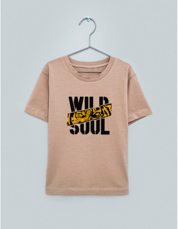 Футболка Овер тілесна Wild soul
